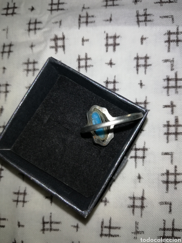Joyeria: ANTIGUO ANILLO OVALADO ART DECO - Foto 7