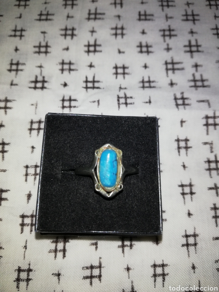Joyeria: ANTIGUO ANILLO OVALADO ART DECO - Foto 2