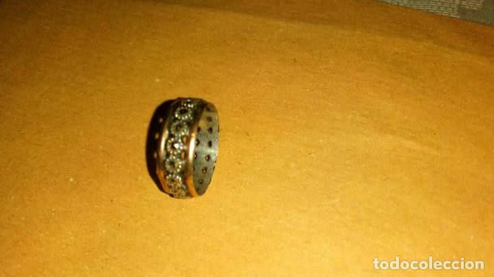 Joyeria: ANILLO PLATA Y MARCASITAS, 2 cm de di&aacute;metro - Foto 3