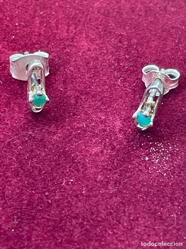 Joyeria: Conjunto de plata pendientes , cadena y colgante - Foto 2