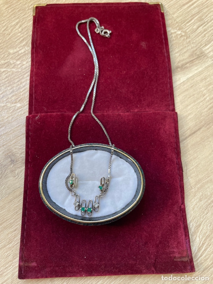 Joyeria: Conjunto de plata pendientes , cadena y colgante - Foto 7