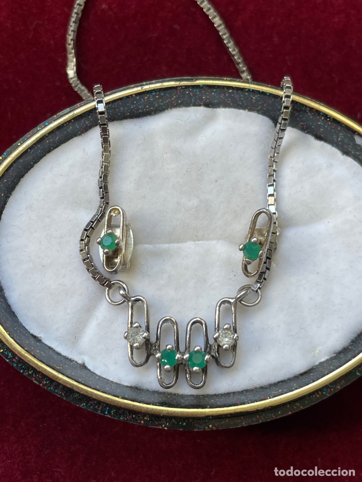 Joyeria: Conjunto de plata pendientes , cadena y colgante - Foto 8