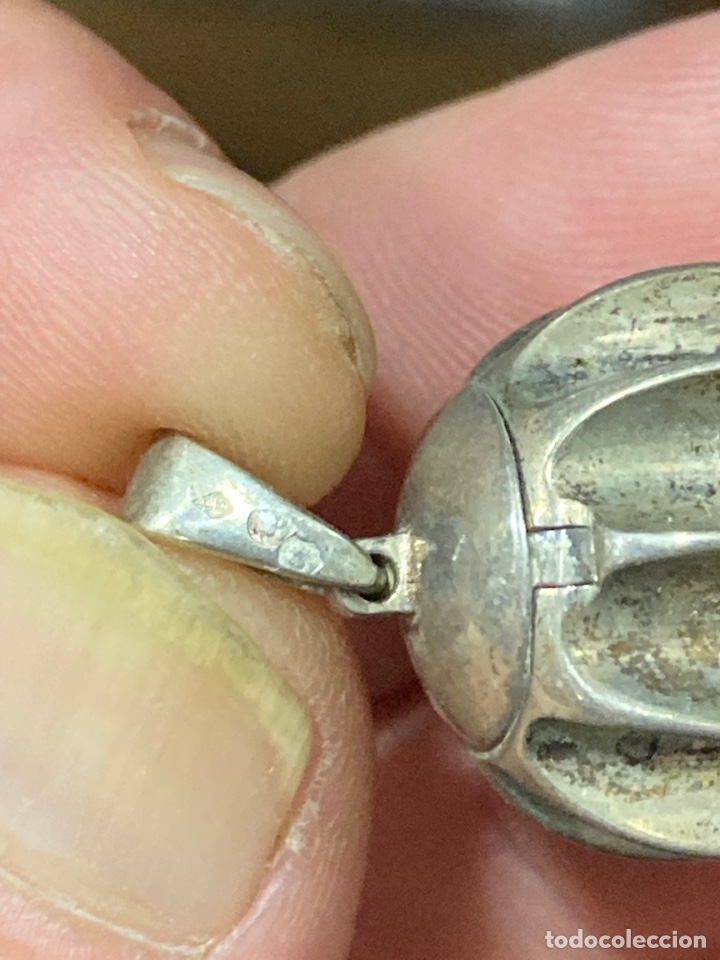 Joyeria: Bonito colgante en forma de bola, plata - Foto 4