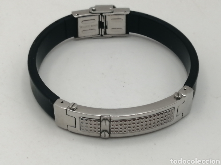 Joyeria: Pulsera Lotus acero y silicona - Foto 1