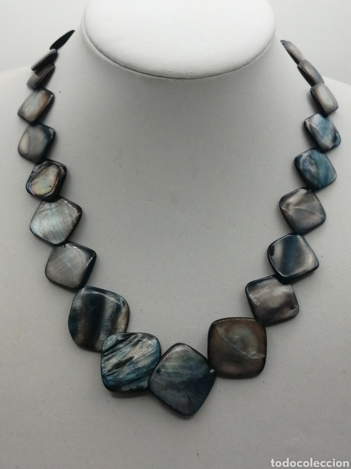 Joyeria: Collar n&aacute;car tallado cierre met&aacute;lico - Foto 2