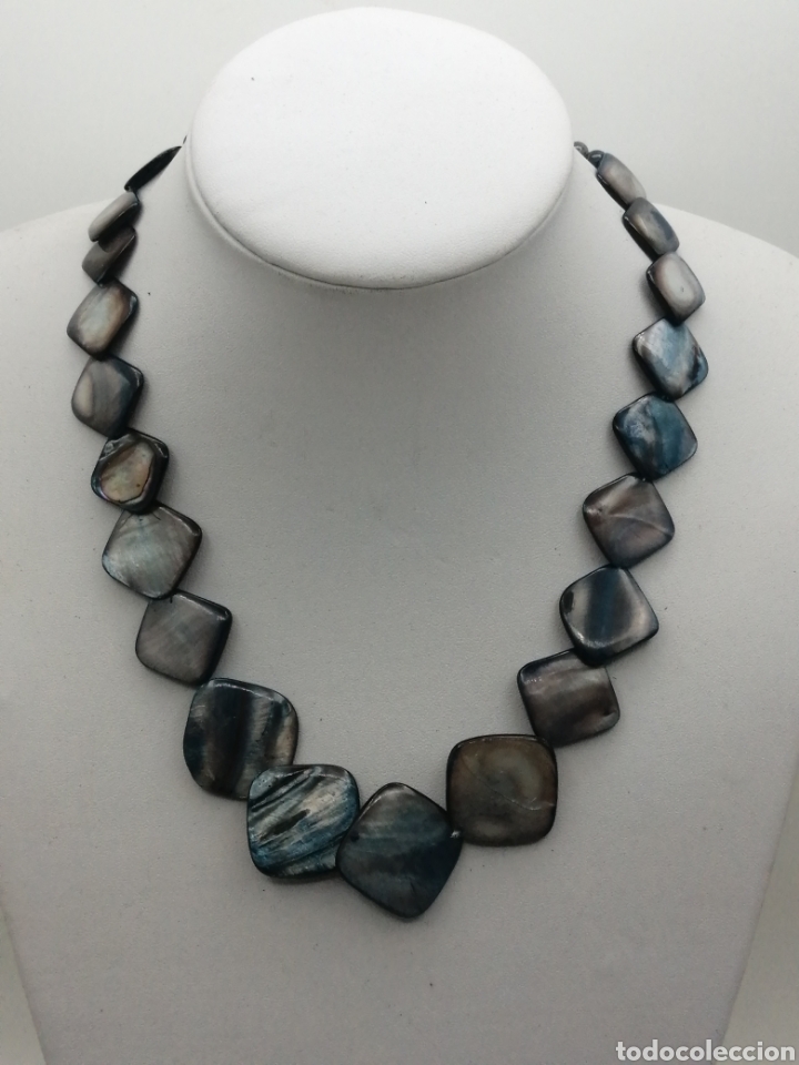 Joyeria: Collar n&aacute;car tallado cierre met&aacute;lico - Foto 3