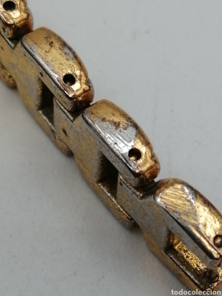 Joyeria: Pulsera brazalete metal chapado oro - Foto 5