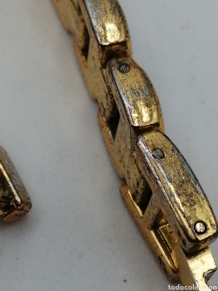 Joyeria: Pulsera brazalete metal chapado oro - Foto 6