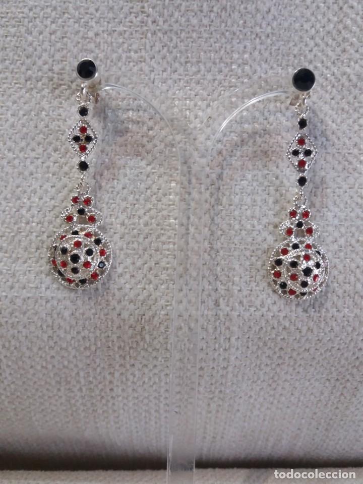 Joyeria: PENDIENTES SWAROVSKI Y PLATA - Foto 3