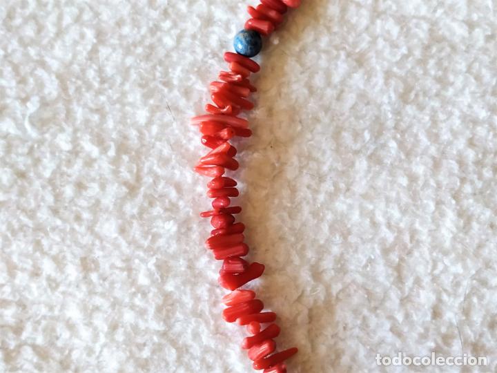 Joyeria: Gargantilla CORAL y LAPIZL&Aacute;ZULI - Foto 3