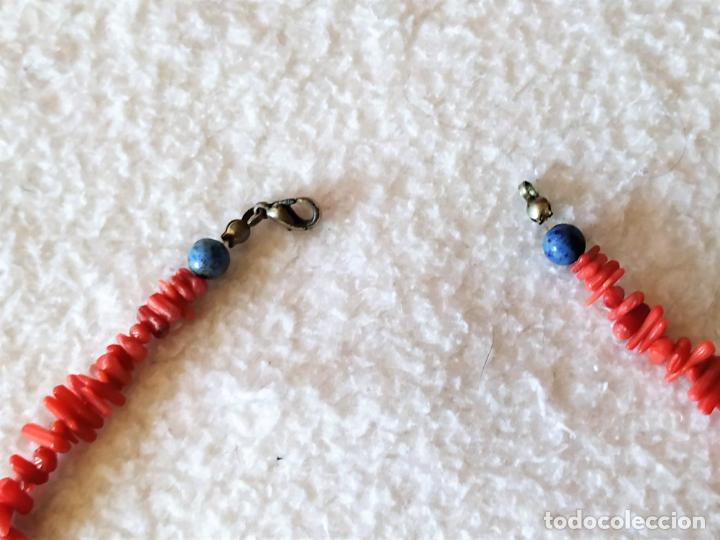 Joyeria: Gargantilla CORAL y LAPIZL&Aacute;ZULI - Foto 4