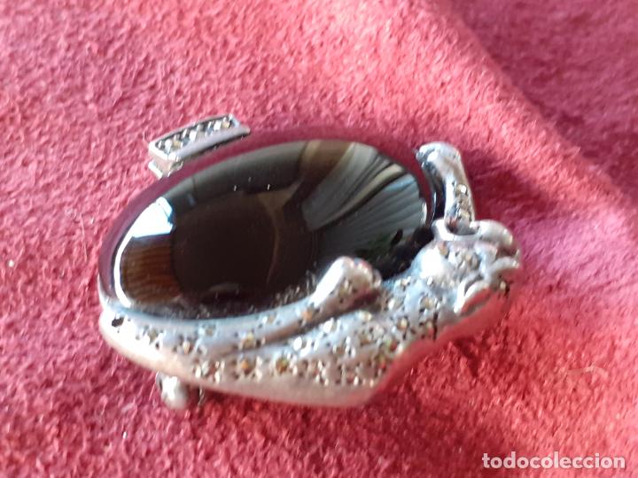 Joyeria: Broche dise&ntilde;o plata y onix - Foto 2