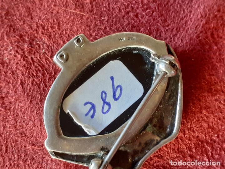 Joyeria: Broche dise&ntilde;o plata y onix - Foto 6
