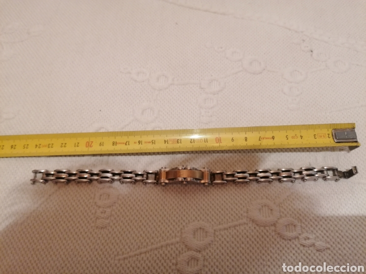 Joyeria: Pulsera de acero y oro. - Foto 7