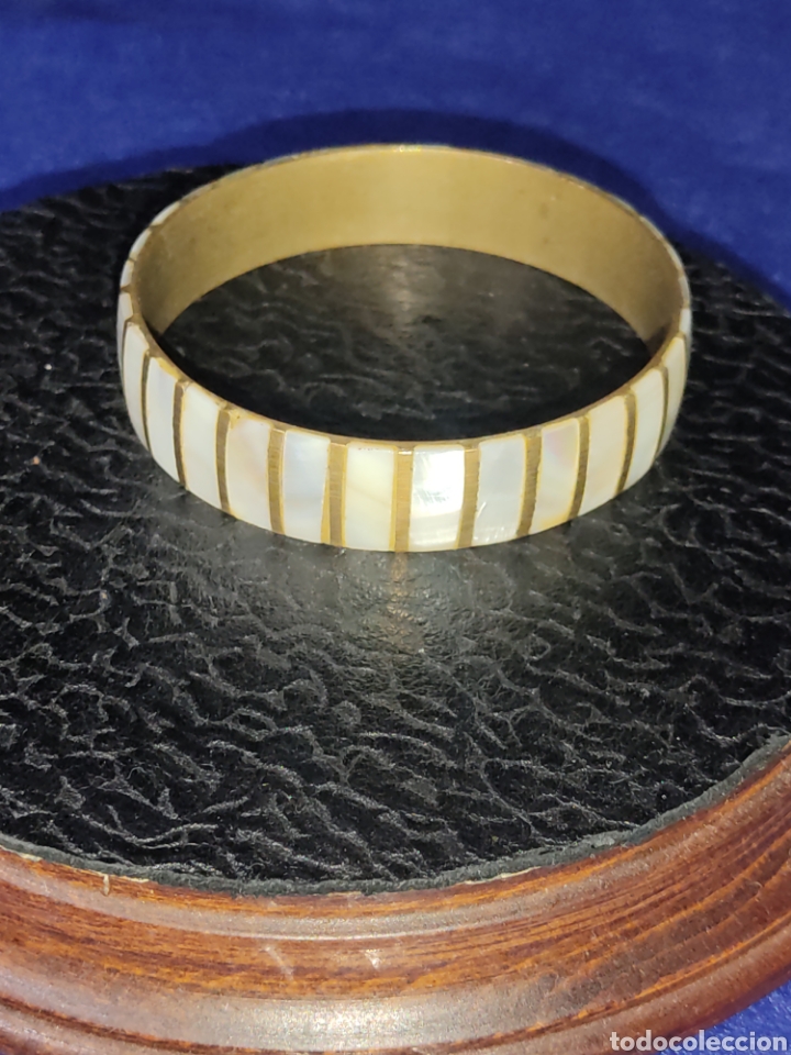 Joyeria: Pulsera de n&aacute;car, Vintage. - Foto 2