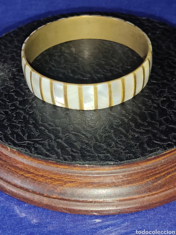Joyeria: Pulsera de n&aacute;car, Vintage. - Foto 3
