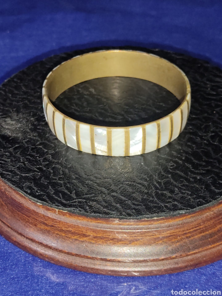 Joyeria: Pulsera de n&aacute;car, Vintage. - Foto 4