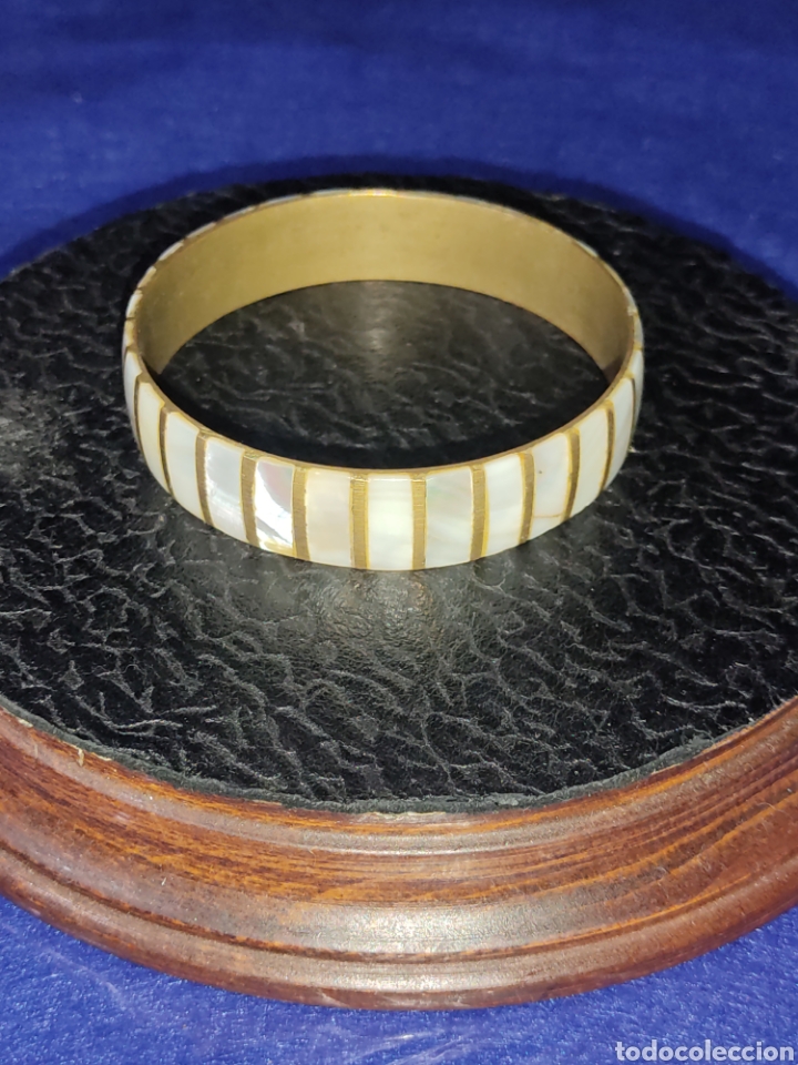 Joyeria: Pulsera de n&aacute;car, Vintage. - Foto 1