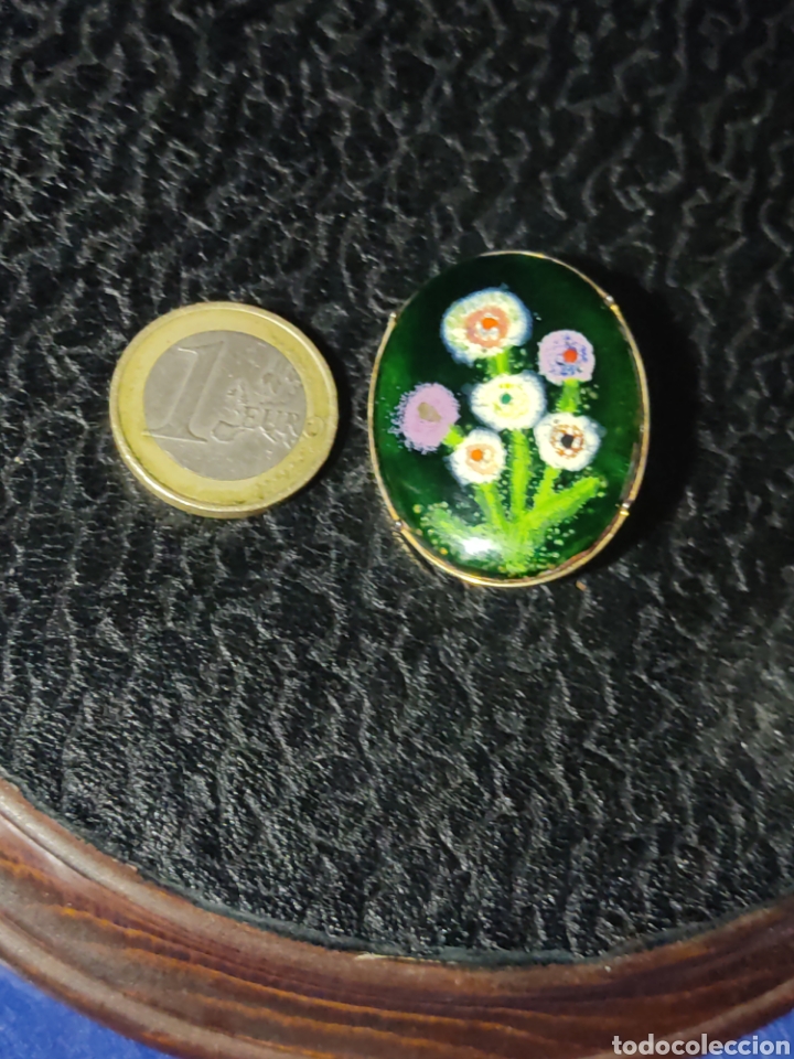 Joyeria: Broche esmaltado.vintage - Foto 2