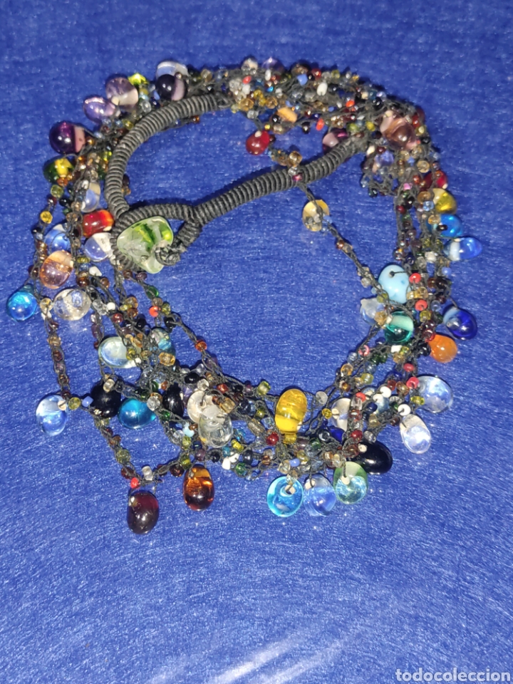 Joyeria: Collar, gargantilla de cristal.Vintage. - Foto 6