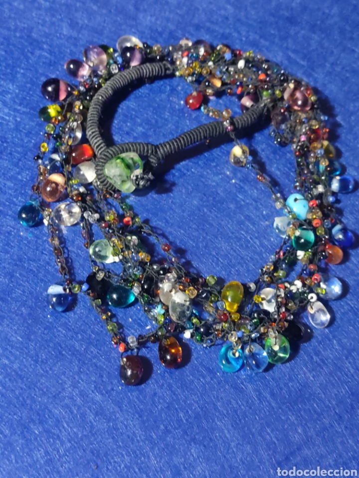 Joyeria: Collar, gargantilla de cristal.Vintage. - Foto 7
