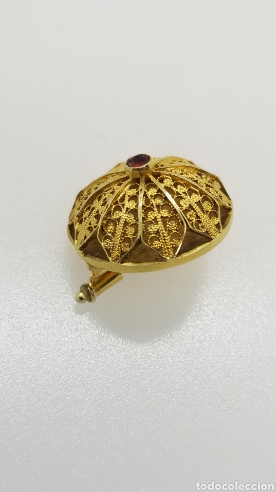 Joyeria: Broche filigrana en oro - Foto 1
