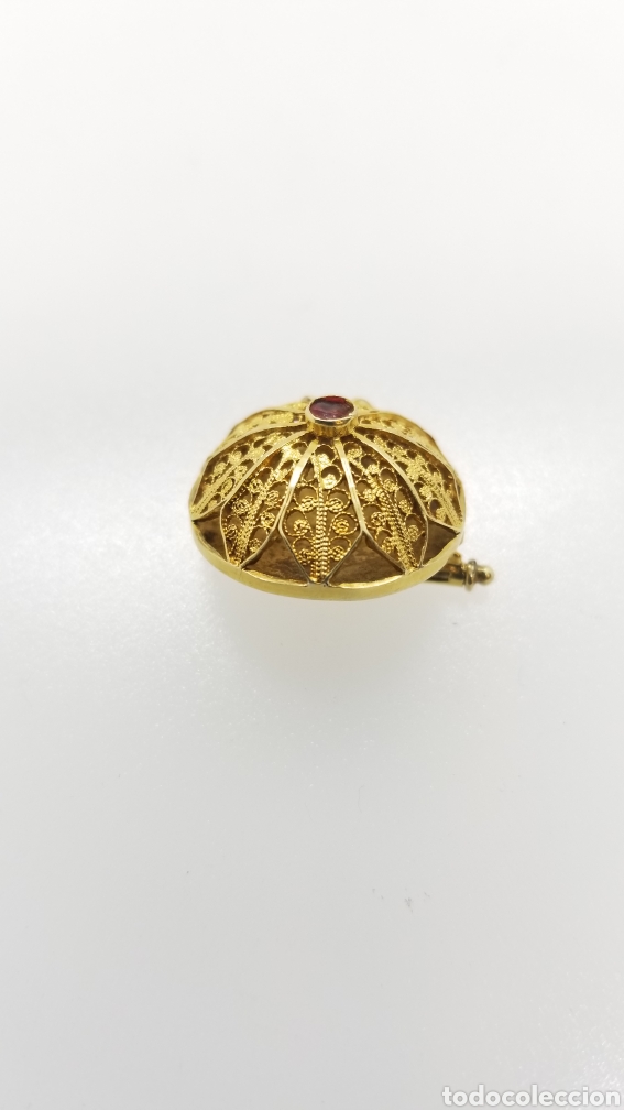 Joyeria: Broche filigrana en oro - Foto 2