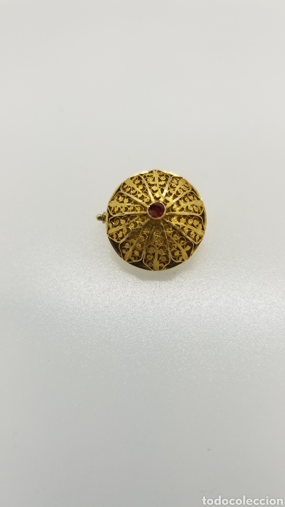 Joyeria: Broche filigrana en oro - Foto 3