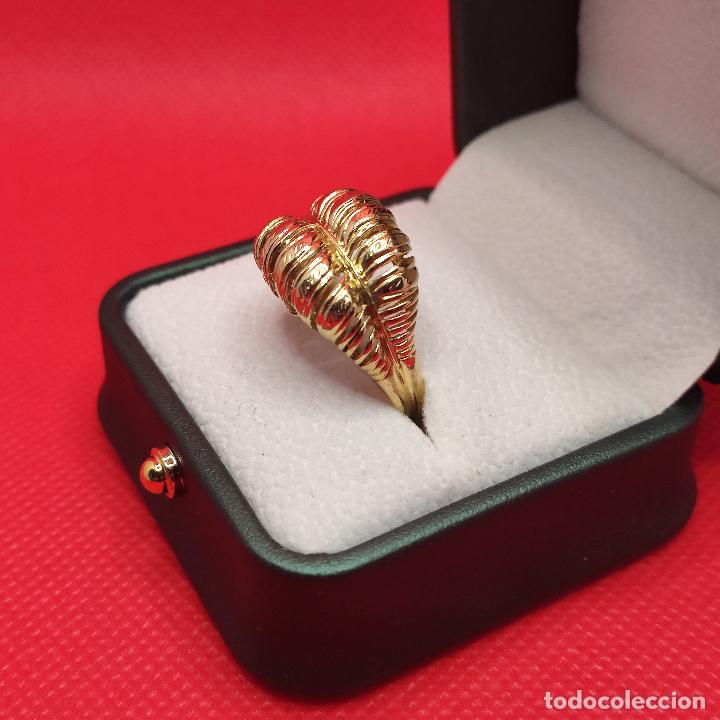 Joyeria: Sortija Formas Espiga Oro de Ley - Foto 2