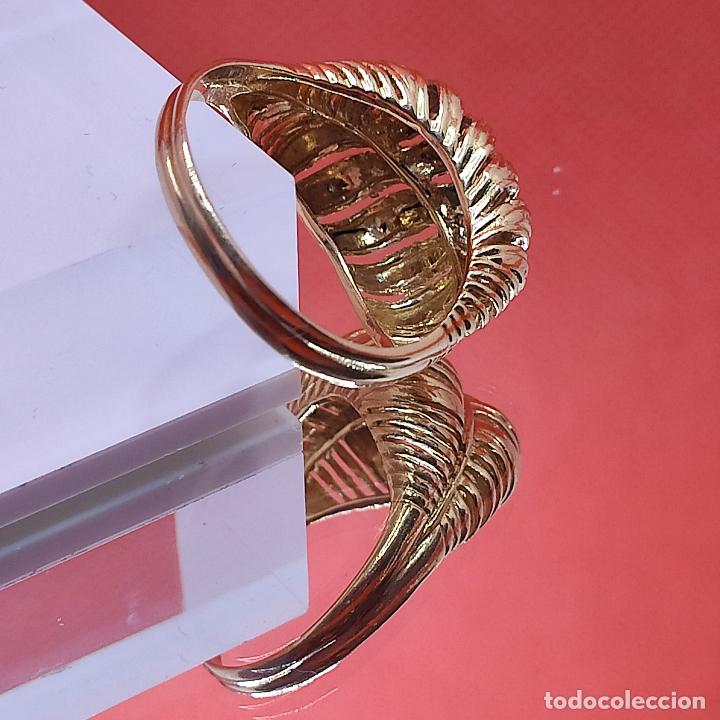 Joyeria: Sortija Formas Espiga Oro de Ley - Foto 5