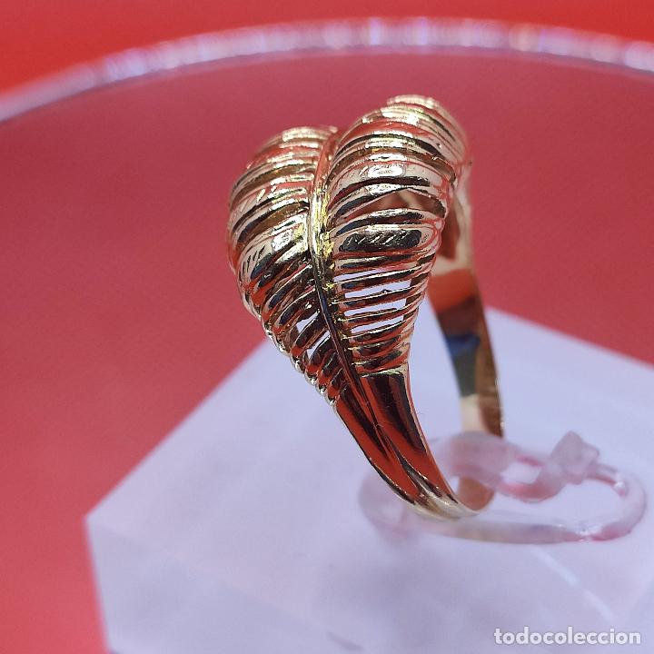 Joyeria: Sortija Formas Espiga Oro de Ley - Foto 6