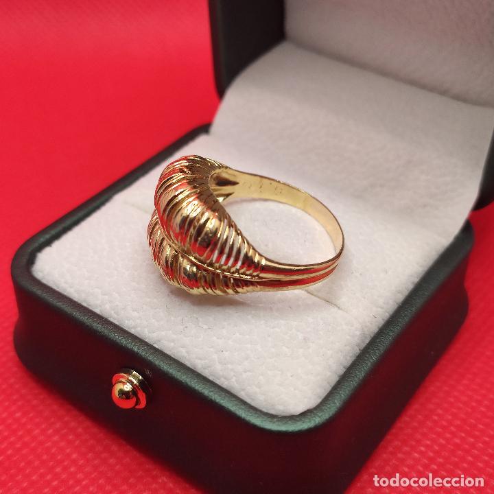 Joyeria: Sortija Formas Espiga Oro de Ley - Foto 9