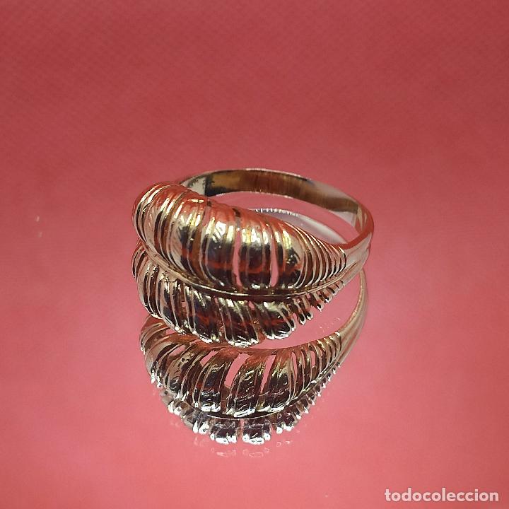 Joyeria: Sortija Formas Espiga Oro de Ley - Foto 1