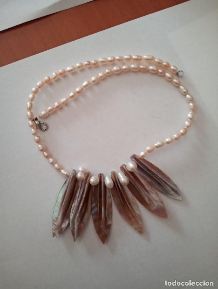 Joyeria: Collare antiguo perlas y n&aacute;car - Foto 1