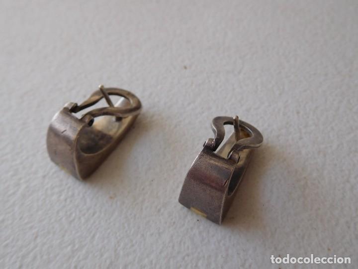 Joyeria: Pendientes de plata y marfil vintage - Foto 3