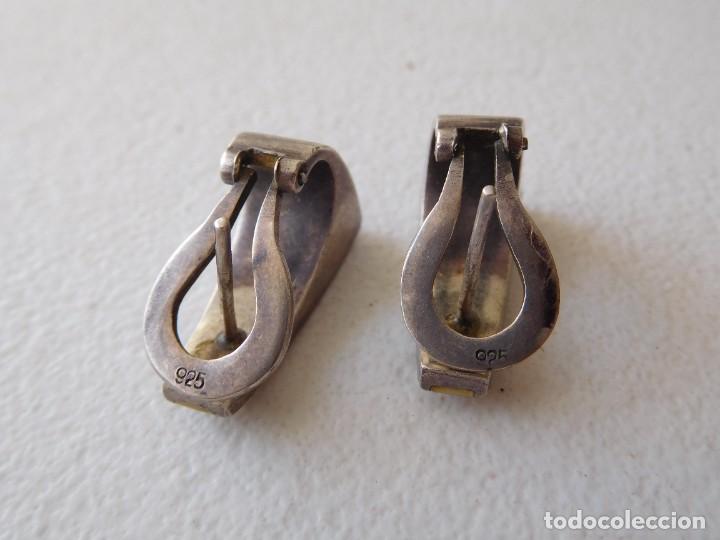 Joyeria: Pendientes de plata y marfil vintage - Foto 4