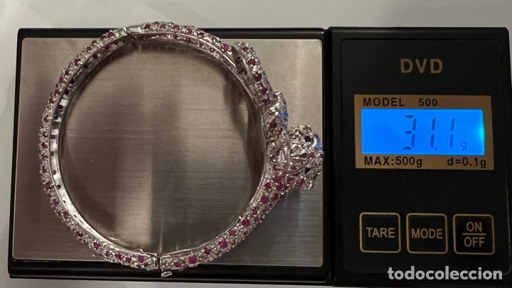 Joyeria: Impresionante pulsera con m&aacute;s de 200 rub&iacute;es - Foto 9