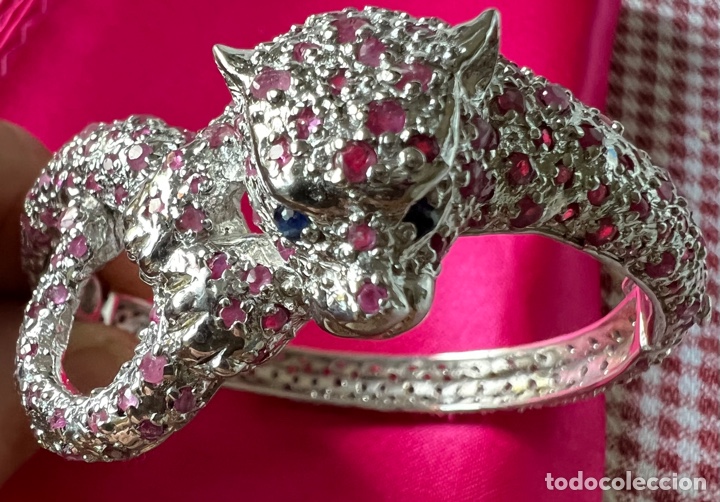 Joyeria: Impresionante pulsera con m&aacute;s de 200 rub&iacute;es - Foto 1