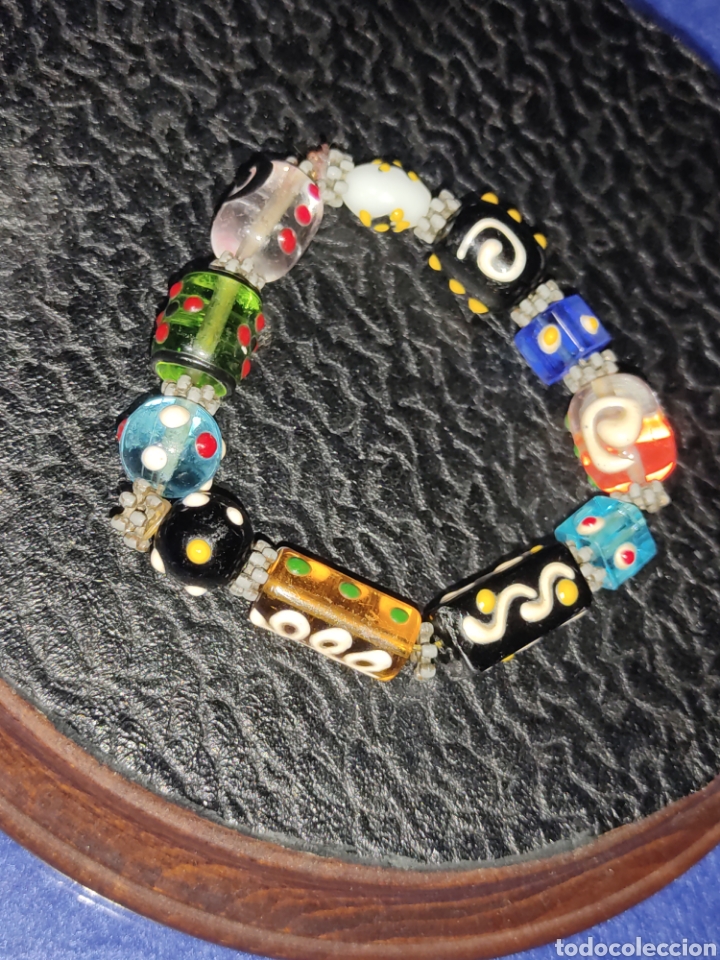 Joyeria: Pulsera de cristal de Murano. - Foto 3