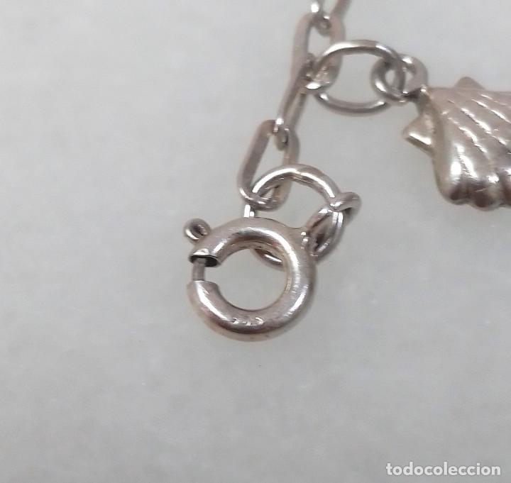 Joyeria: Pulsera tobillera de plata de ley - Medida 24 cm. - Foto 4