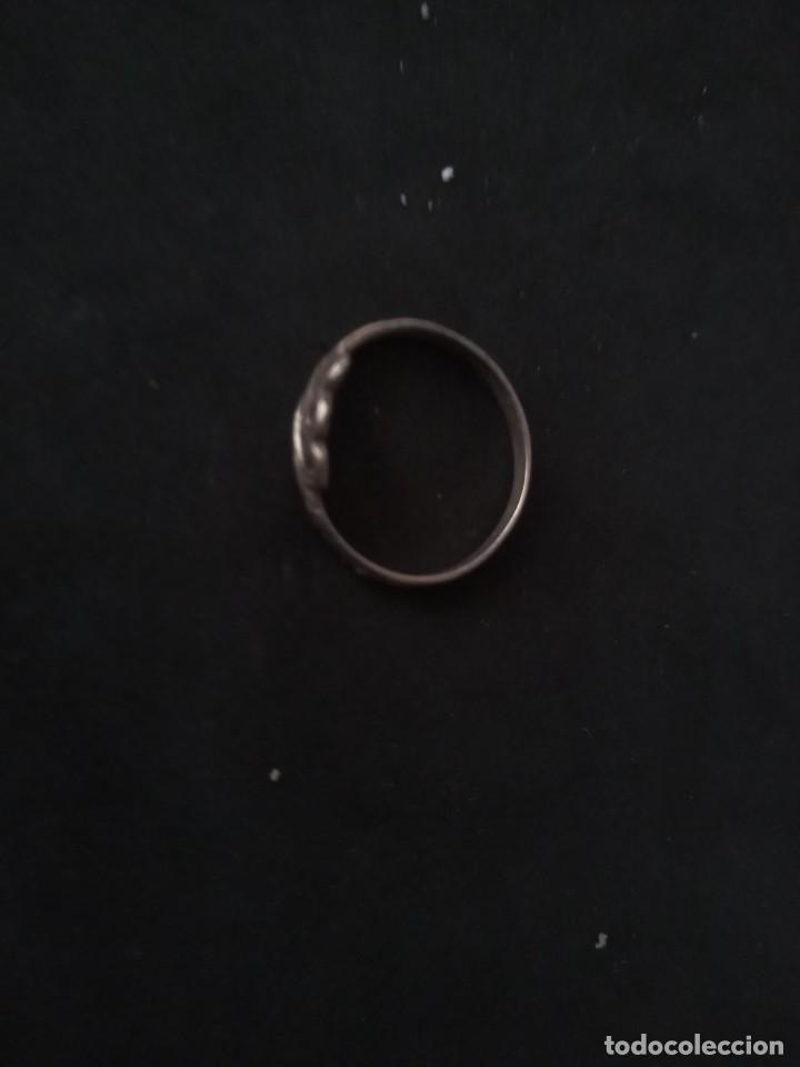 Joyeria: BONITO ANILLO ANTIGUO DE PLATA 925 - Foto 2