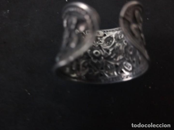 Joyeria: BONITO ANILLO ANTIGUO DE. PLATA 925 - Foto 2
