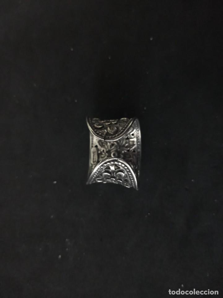 Joyeria: BONITO ANILLO ANTIGUO DE. PLATA 925 - Foto 5