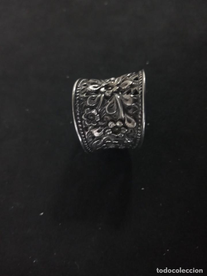 Joyeria: BONITO ANILLO ANTIGUO DE. PLATA 925 - Foto 9