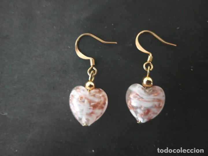 Jewelry: BONITOS PENDIENTES METAL Y PIEDRA. M3. 11
