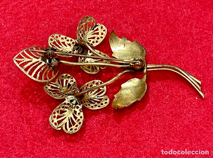 Joyeria: Antiguo Roche chapado en oro. - Foto 2