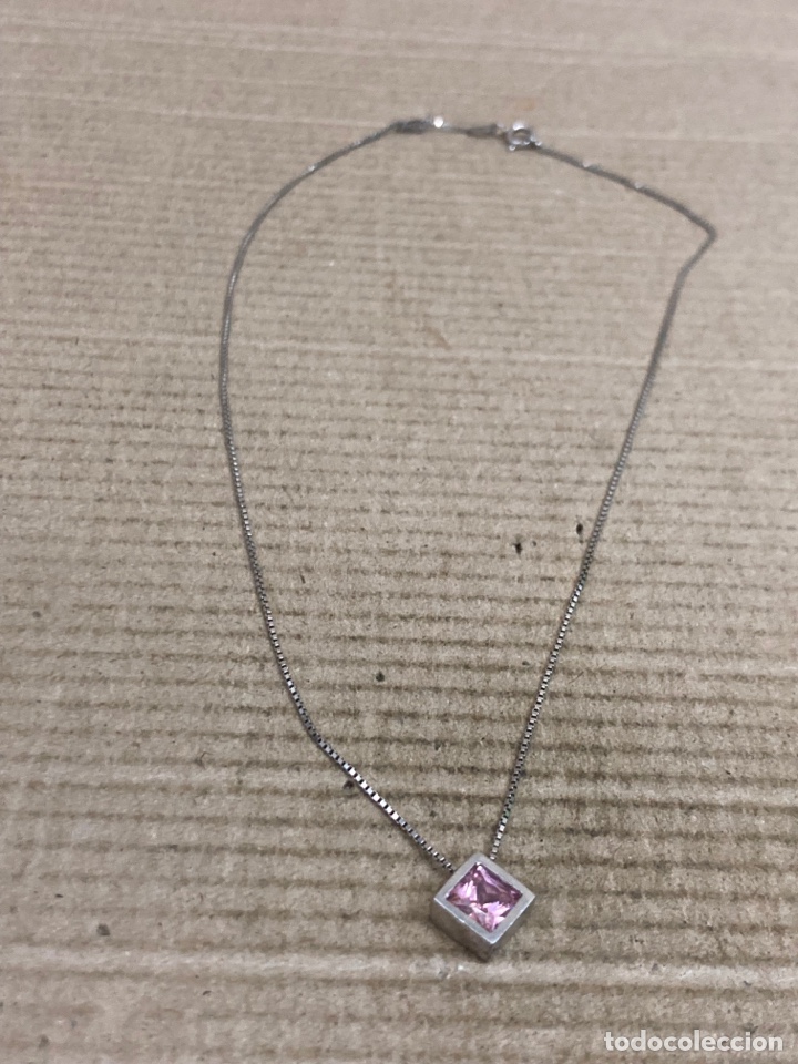 Joyeria: Colgante y cadena de plata - Foto 1