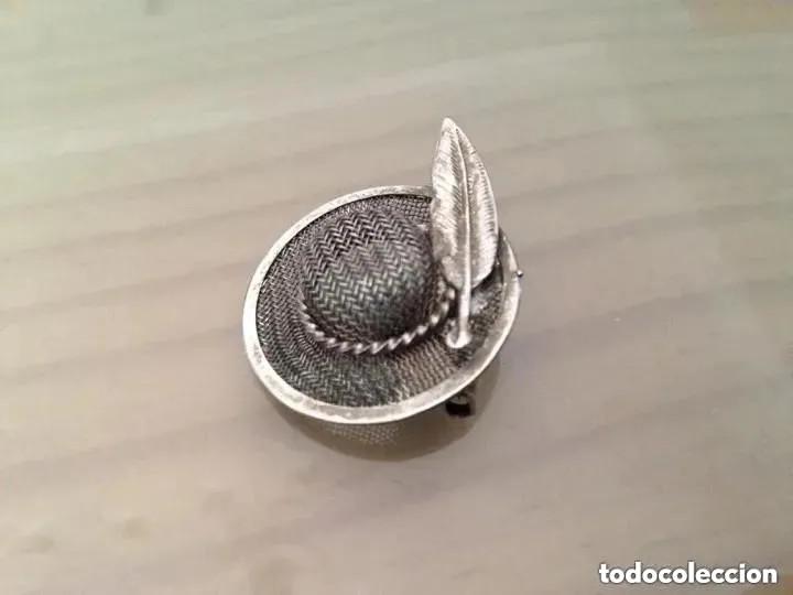 Joyeria: ANTIGUO BROCHE ALFILER GORRO - Foto 1