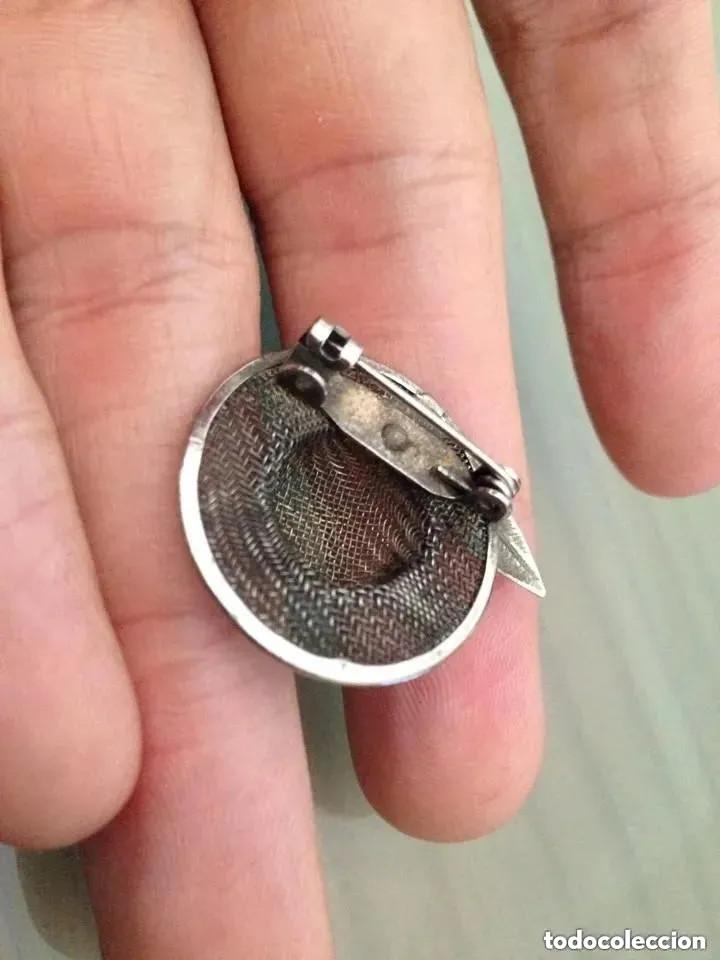 Joyeria: ANTIGUO BROCHE ALFILER GORRO - Foto 2