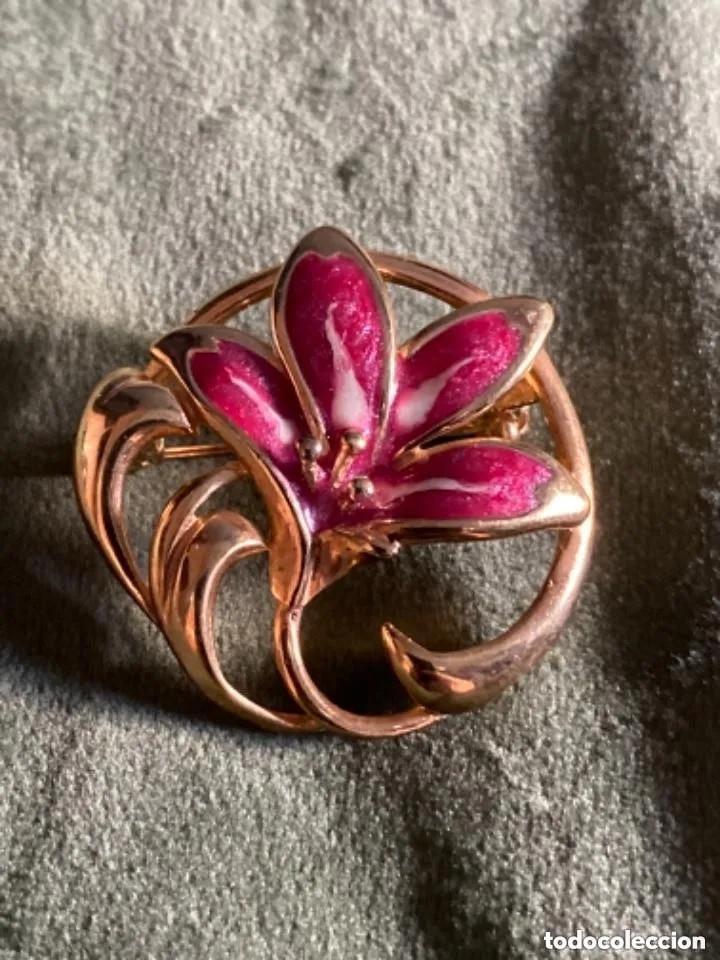 Joyeria: BONITO ALFILER BROCHE FLOR - Foto 1